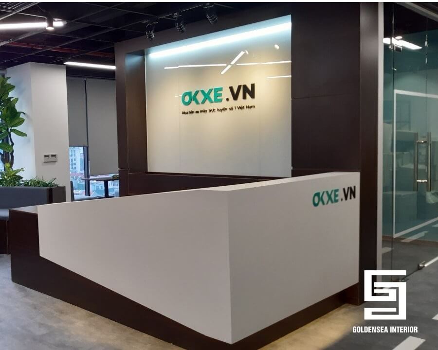 Thiết kế & thi công nội thất văn phòng OKXE