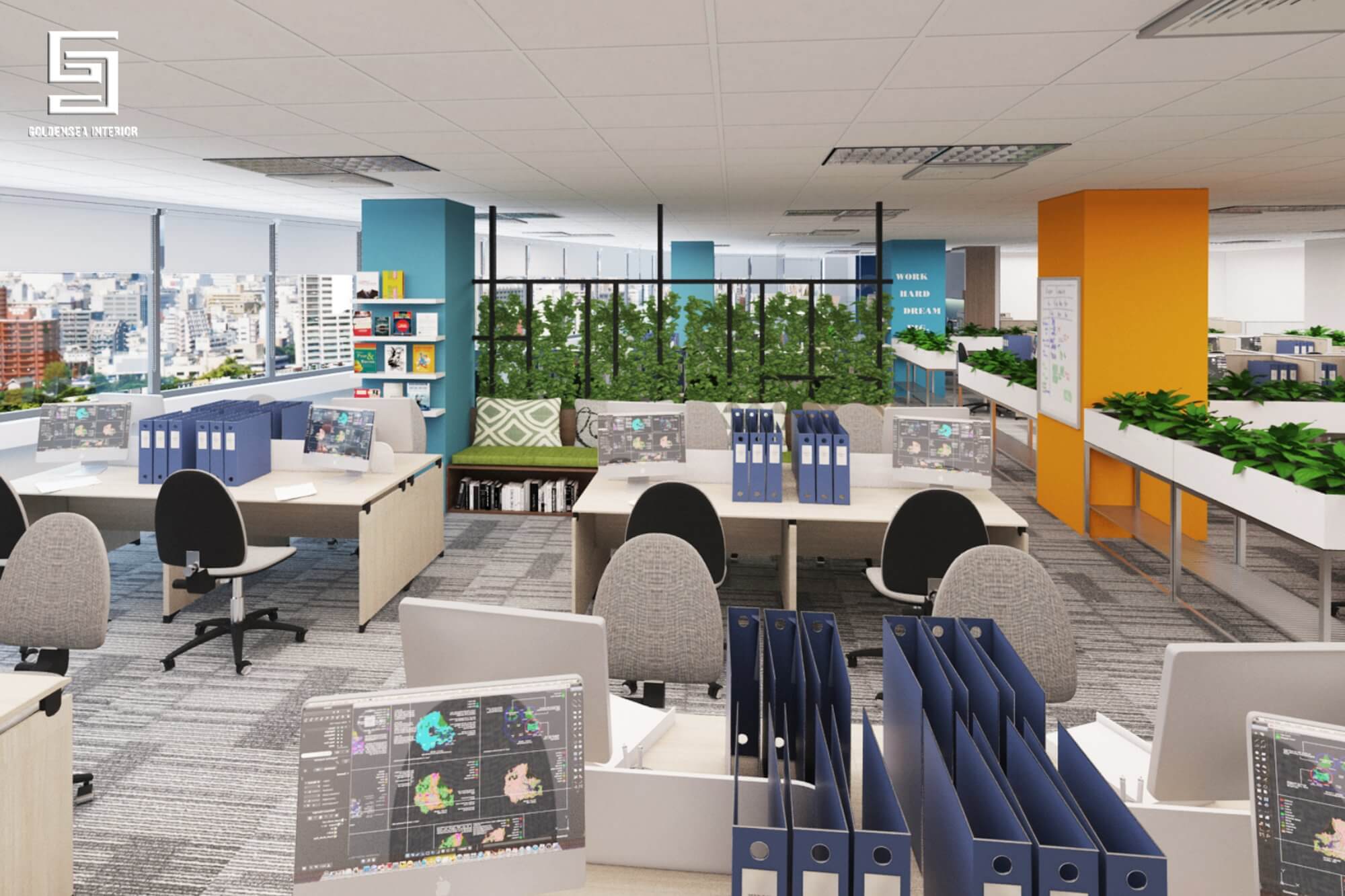 Tiết lộ phong cách thiết kế văn phòng sáng tạo và đáng để triển khai