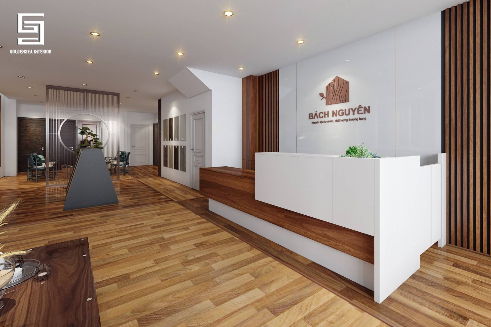 Thiết kế văn phòng Bách Nguyên