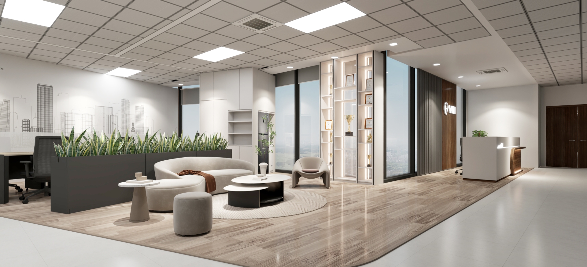 Sảnh văn phòng 