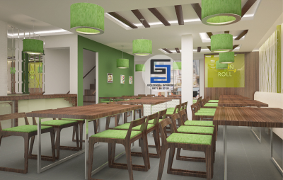 Thiết Kế Nhà Hàng Cuốn N Roll ở Bà Triệu