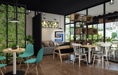 Thiết Kế Quán Cafe Đông Anh