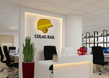 Thiết kế văn phòng công ty Colas Rail