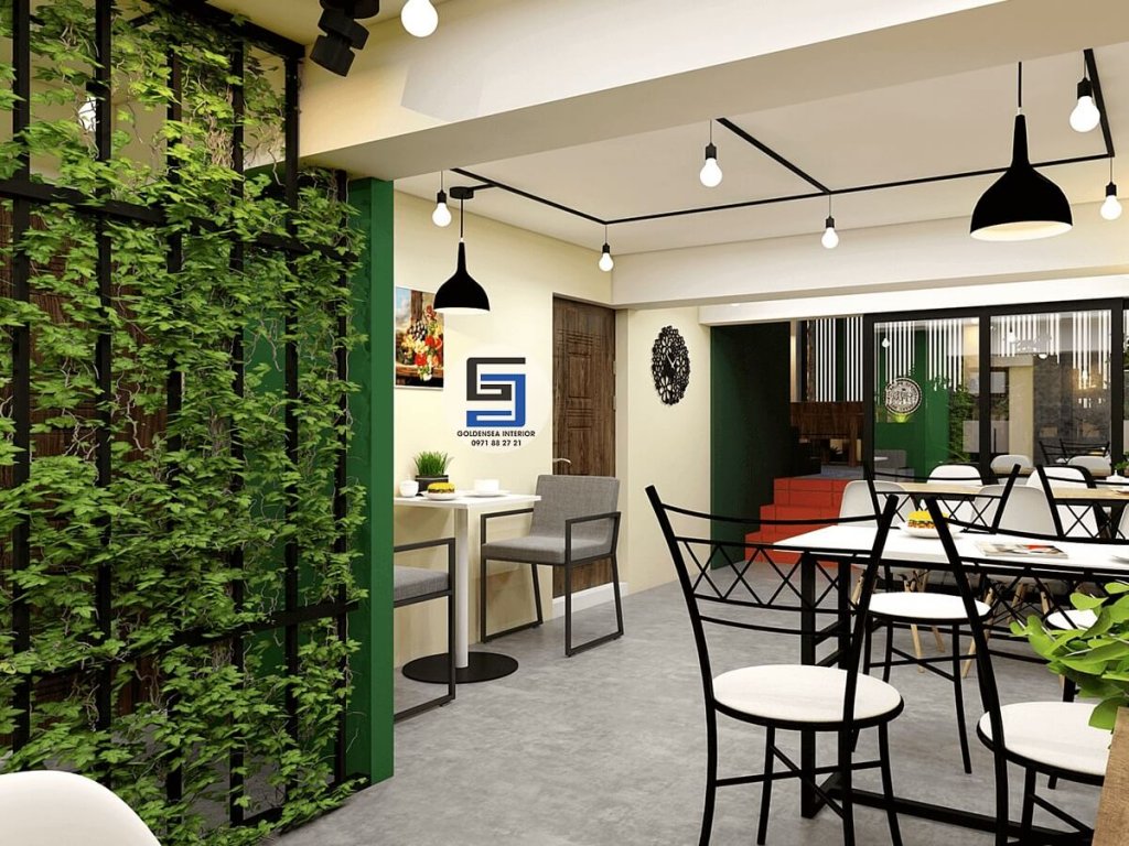Thiết kế Quán cafe phong cách tại Ngọc Khánh
