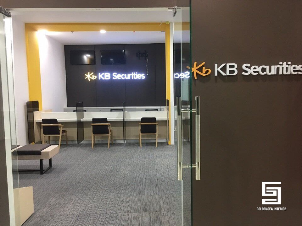 Công trình thiết kế văn phòng KB Securities Vietnam
